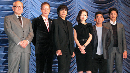 『笑う警官』初日舞台挨拶にて　（photo：Yoko Saito）