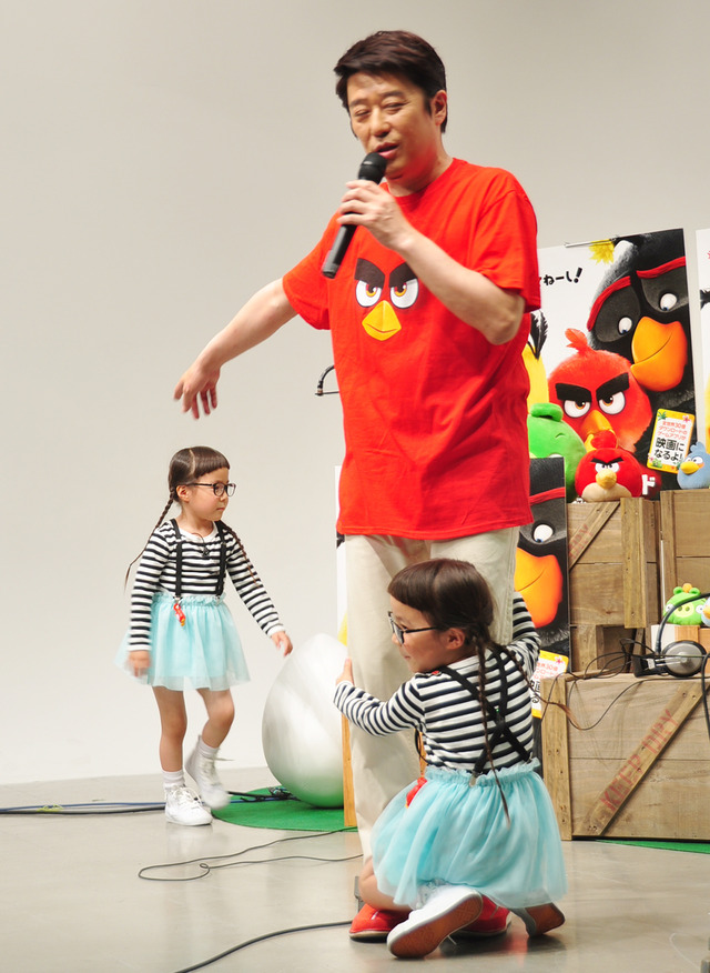 坂上忍、りんか＆あんな『アングリーバード』