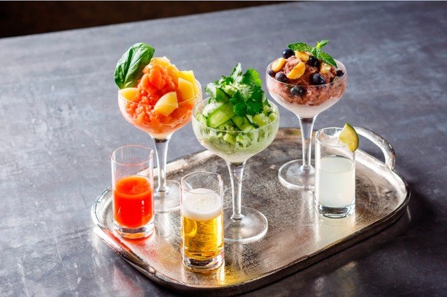 東京・品川の「ストリングスホテル東京インターコンチネンタル」の「ザ・ダイニング ルーム」で