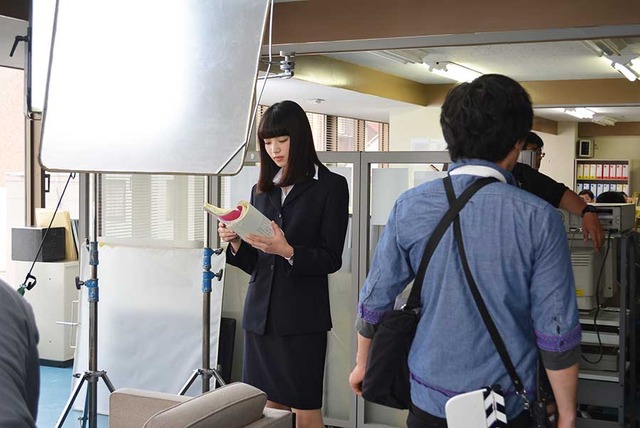 小松菜奈／dTVオリジナルドラマ「高台家の人々」現場取材