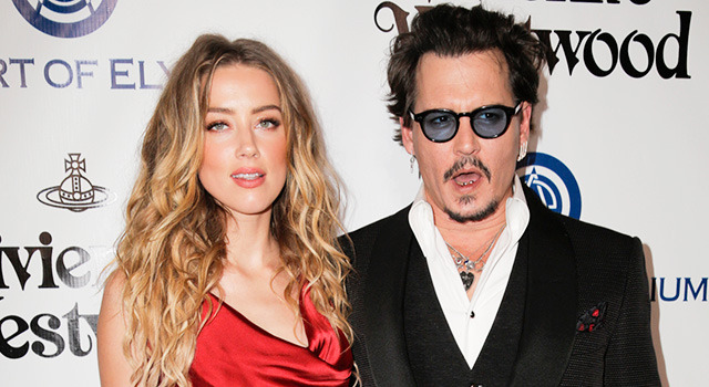ジョニー・デップ＆アンバー・ハード-(C)Getty Images