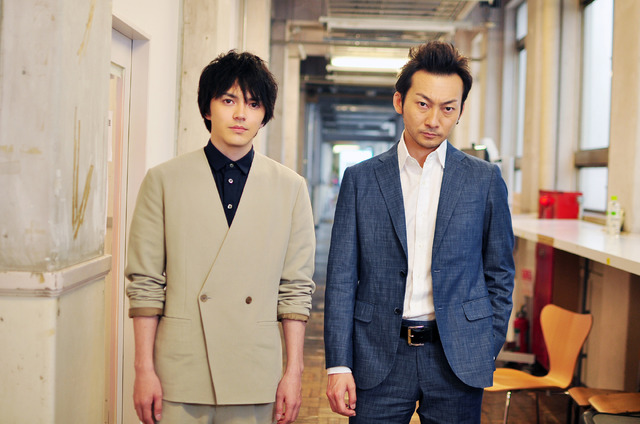 「火花」林遣都、波岡一喜／photo ：Naoki Kurozu