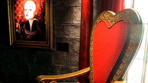 映画『アリス・イン・ワンダーランド』の世界展