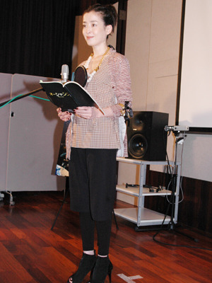 『オーシャンズ』アフレコ会見　宮沢りえ