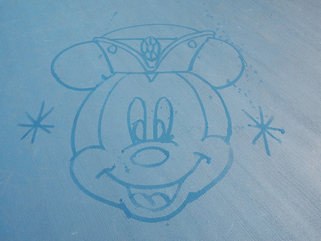 ミッキーマウス／「カストーディアルアート」