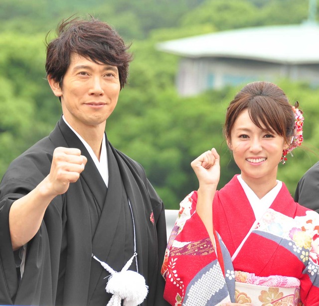 佐々木蔵之介＆深田恭子／『超高速！参勤交代 リターンズ』完成報告会見