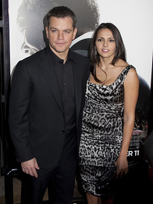 マット・デイモン夫妻