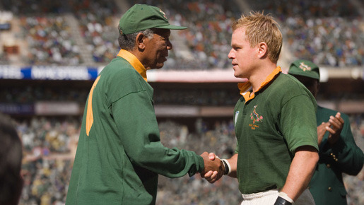 『インビクタス／負けざる者たち』 -(C) 2009 WARNER BROS.ENTERTAINMENT INC.