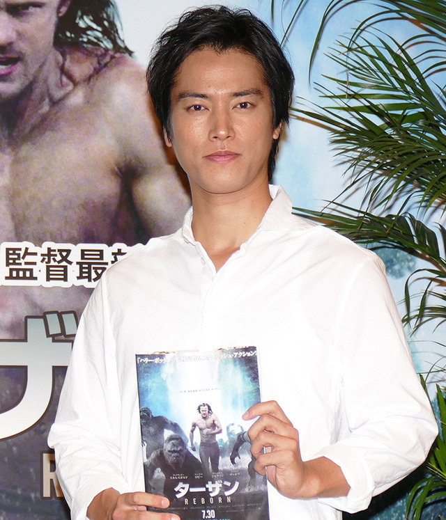 桐谷健太／『ターザン：REBORN』公開アフレコ