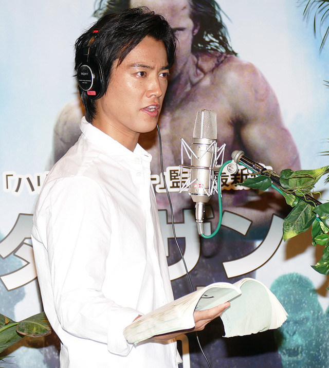 桐谷健太／『ターザン：REBORN』公開アフレコ