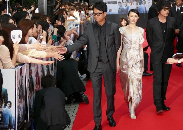 椎名桔平＆栗山千明＆大森南朋／『秘密 THE TOP SECRET』レッドカーペットセレモニー