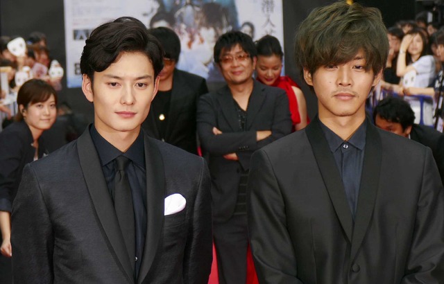 岡田将生＆松坂桃李／『秘密 THE TOP SECRET』レッドカーペットセレモニー