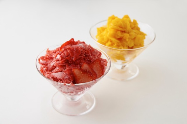 「ユーゴ アンド ヴィクトール（HUGO & VICTOR）」（本館1F）　「ふわふわかき氷」