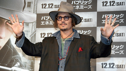 約2年ぶりの来日となったジョニー・デップ