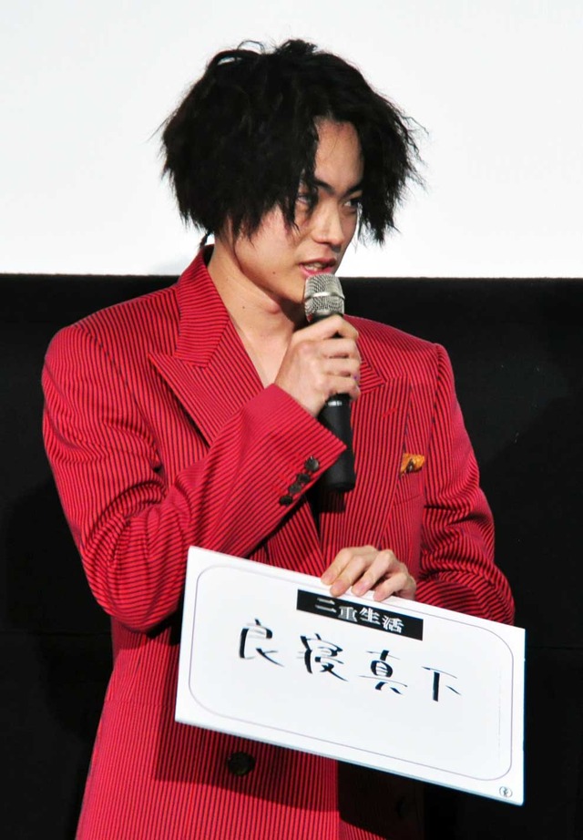 菅田将暉／『二重生活』初日舞台挨拶