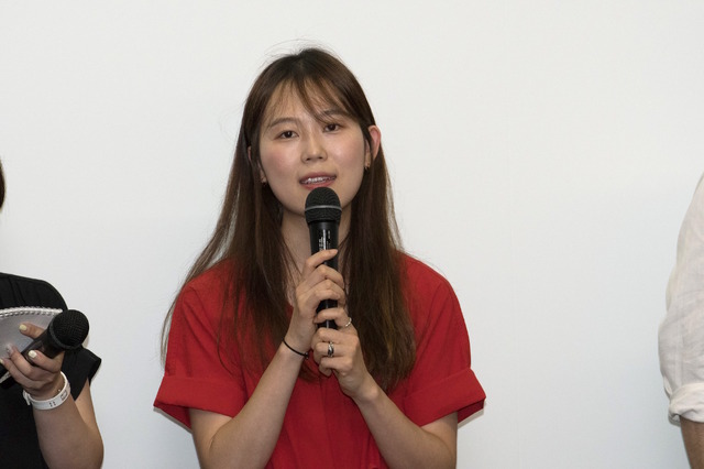 『ひと夏のファンタジア』初日舞台挨拶　 (C)Nara International Film Festival+MOCUSHURA