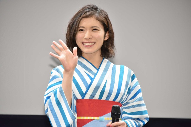 松岡茉優／『ポケモン・ザ・ムービーXY＆Z「ボルケニオンと機巧（からくり）のマギアナ」』完成披露試写会