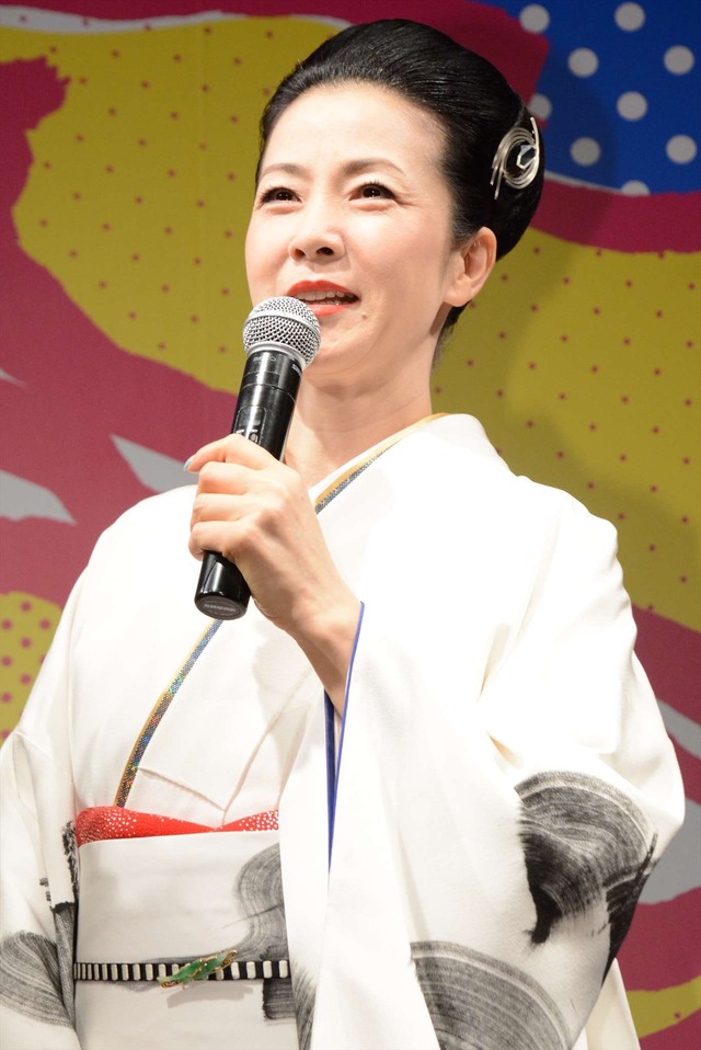 坂本冬美／ドラマ「神の舌を持つ男」制作発表会見