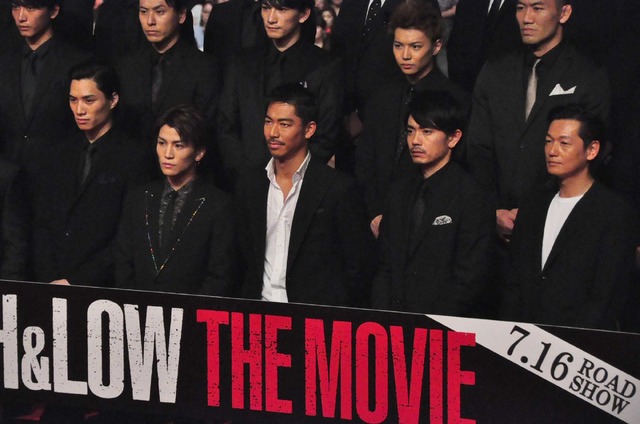 『HiGH＆LOW THE MOVIE』完成披露試写会