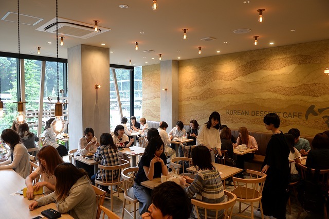 SULBING HARAJUKU店内