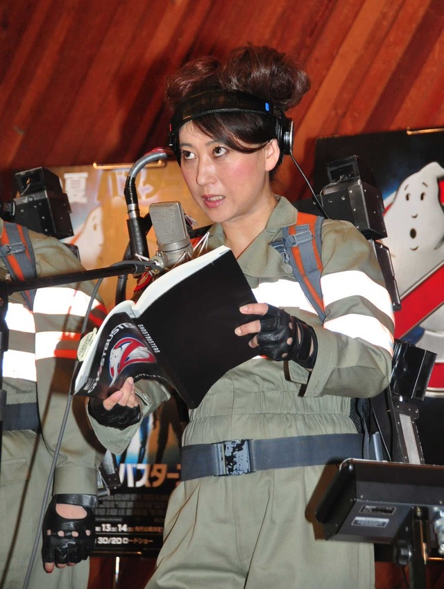 友近／『ゴーストバスターズ』公開アフレコ