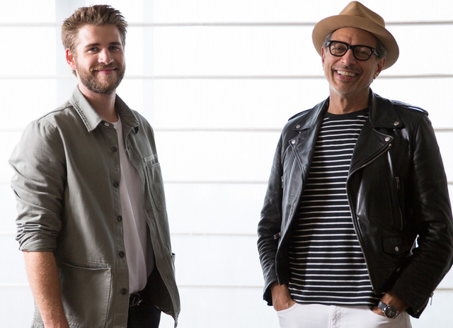 『インデペンデンス・デイ：リサージェンス』リアム・ヘムズワース＆ジェフ・ゴールドブラム／photo：Nahoko Suzuki