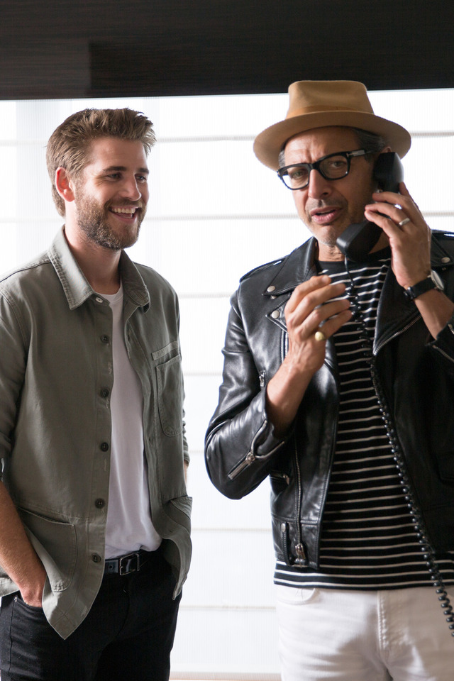 『インデペンデンス・デイ：リサージェンス』リアム・ヘムズワース＆ジェフ・ゴールドブラム／photo：Nahoko Suzuki