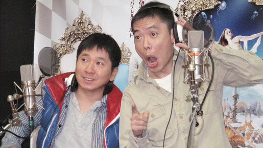 『Dr.パルナサスの鏡』TVスポット収録 photo：Yoko Saito 