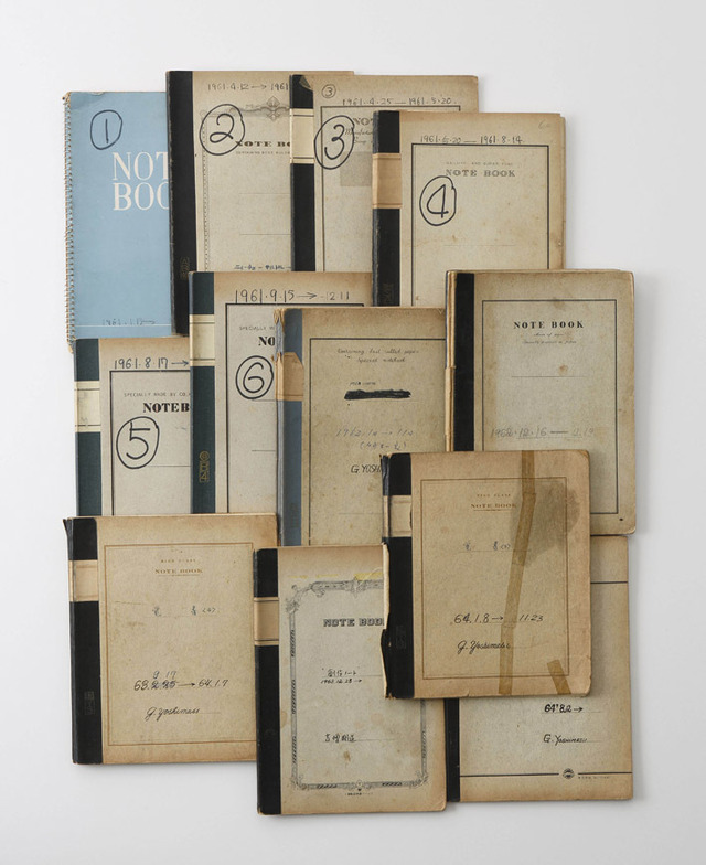 〈日記〉より 1961-64 年 Photo: Kioku Keizo