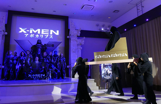 松平健『X-MEN：アポカリプス』公開アフレコ