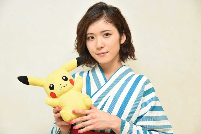 松岡茉優『ポケモン・ザ・ムービーXY＆Z「ボルケニオンと機巧（からくり）のマギアナ」』／photo：Hayato Ishii