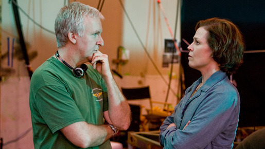 ジェームズ・キャメロン監督＆シガーニー・ウィーバー