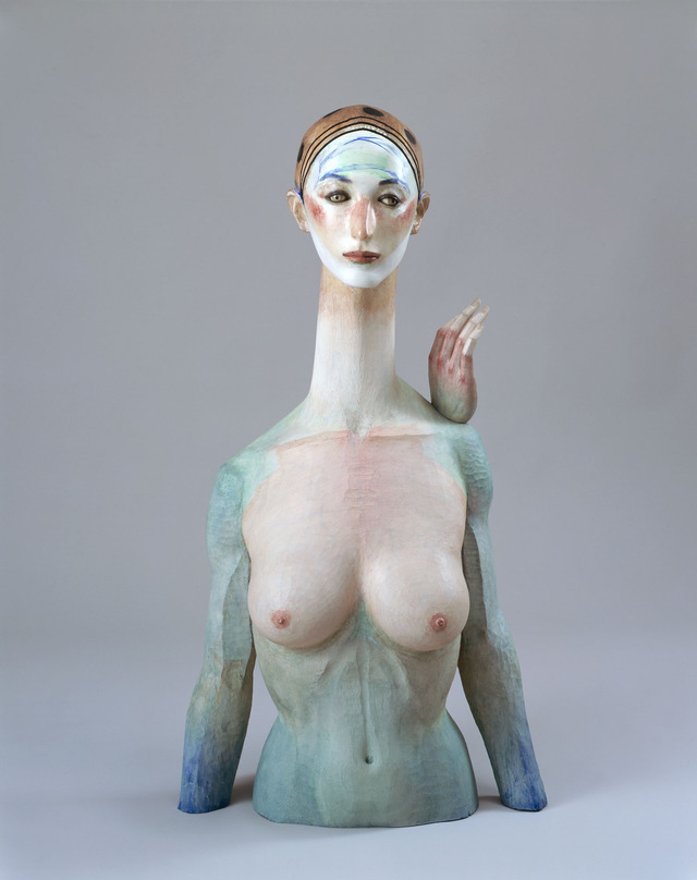 舟越桂 《森の奥の水のほとり》 2009年 個人蔵 撮影:渡邉郁弘(C) Funakoshi Katsura, Courtesy of Nishimura Gallery