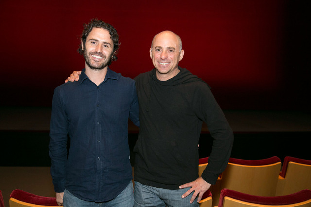 監督のアラン・バリラーロと、プロデューサーのマーク・ソンドハイマー／撮影：Kaori Suzuki