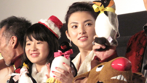 『よなよなペンギン』初日舞台挨拶 photo：Yoko Saito