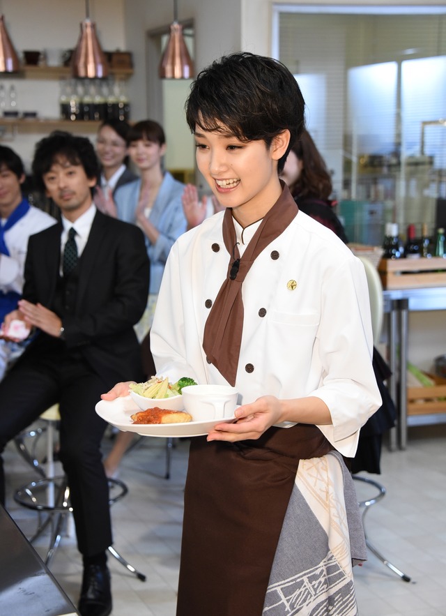 剛力彩芽／「グ・ラ・メ！～総理の料理番～」制作発表会見