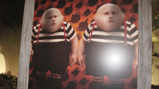 双子のトウィードルディー＆トウィードルダム　photo:Yoko Saito