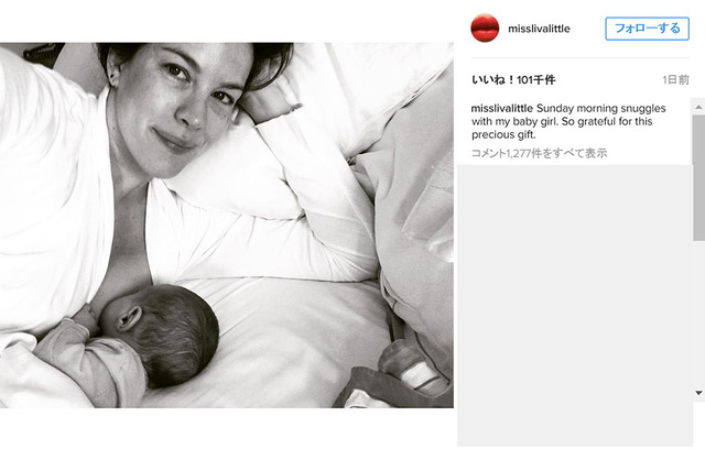 -(C)リヴ・タイラーのInstagram