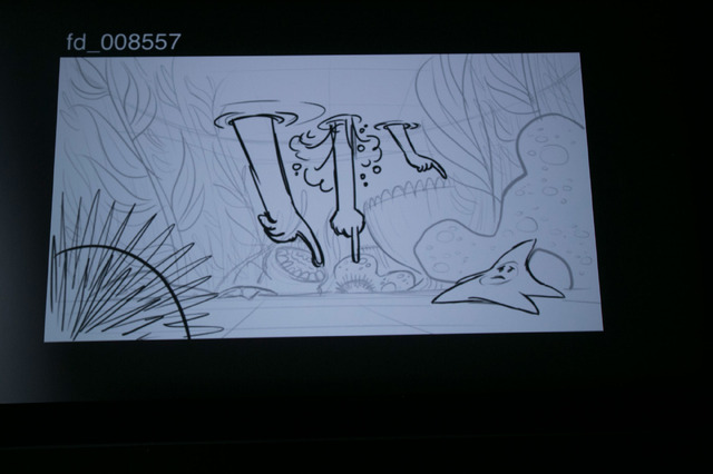 『ファインディング・ドリー』の“サムネール・テンプレート”／撮影：Kaori Suzuki