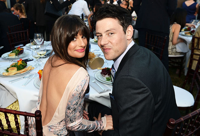 コーリー・モンティース＆恋人のリア・ミシェル／海外TVドラマ「glee／グリー」 -(C) Getty Images