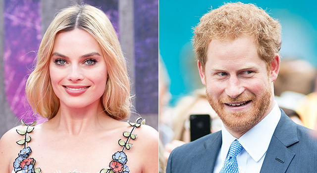 マーゴット・ロビー＆ヘンリー王子-(C)Getty Images
