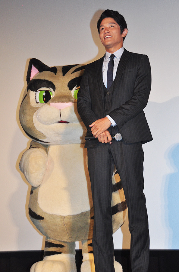 鈴木亮平『ルドルフとイッパイアッテナ』舞台挨拶