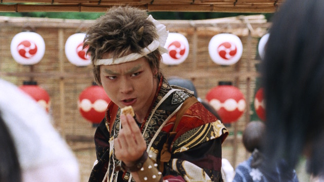 三太郎新CM 「雷おこし」篇