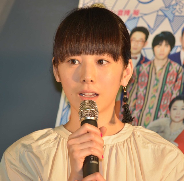 夏帆／「家族の基礎～大道寺家の人々～」製作発表会見