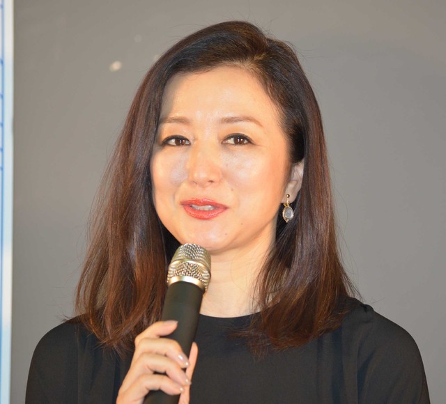 鈴木京香／「家族の基礎～大道寺家の人々～」製作発表会見