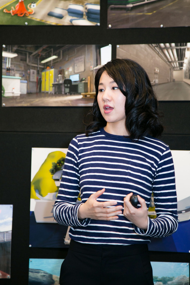 『ファインディング・ドリー』シェーディング・リードを担当したロナ・リュー／撮影：Kaori Suzuki