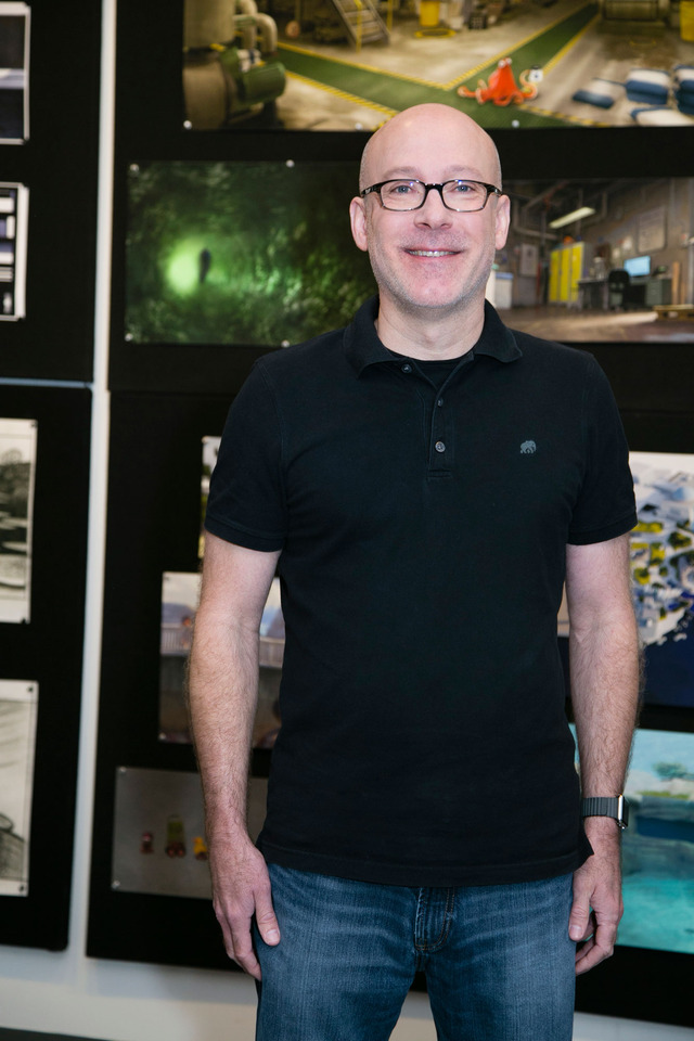 『ファインディング・ドリー』でセット・アートディレクターを務めたドン・シャンク／撮影：Kaori Suzuki