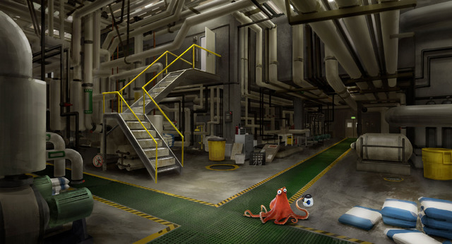 『ファインディング・ドリー』コンセプトアート - (C) 2016 DISNEY / PIXAR.