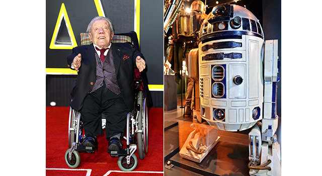 ケニー・ベイカー＆R2-D2-(C)Getty Images