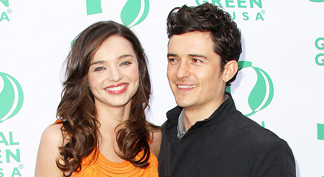 オーランド・ブルーム＆ミランダ・カー-(C) Getty Images